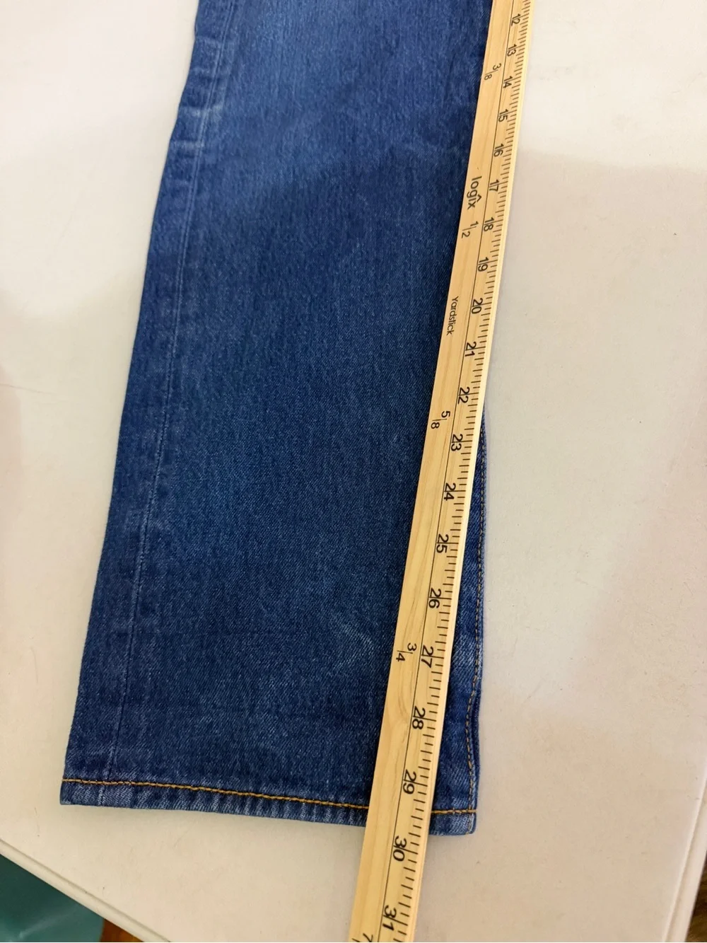 Levi’s 501 Original Fit Jeans Men’s W32 L34 Blue Denim Button Fly Straight Leg